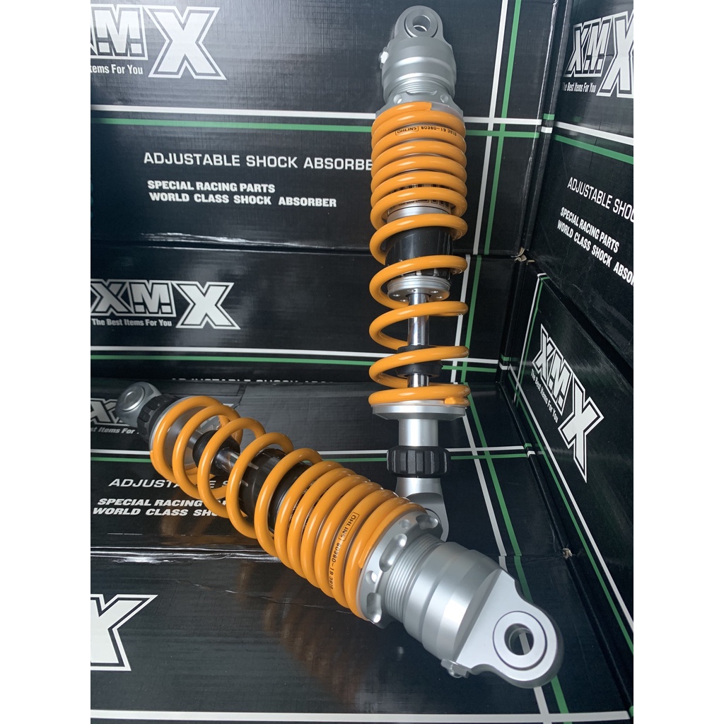 [NEW 100%] Phuộc Sau, Phuộc Nitron, Phuộc Ohlins, Gắn Wave, Sirius, 2 Màu (Xanh - Vàng). Tăng Chỉnh, Cực Êm Ái Nhúng Tốt