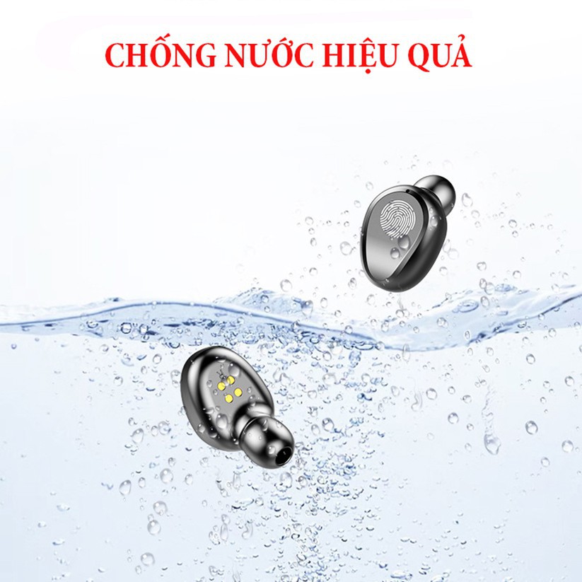 Tai Nghe F9 True Wireless 5.0 | Tai Nghe Bluetooth, Tai Nghe Không Dây, Cảm Ứng Vân Tay, Chống Nước