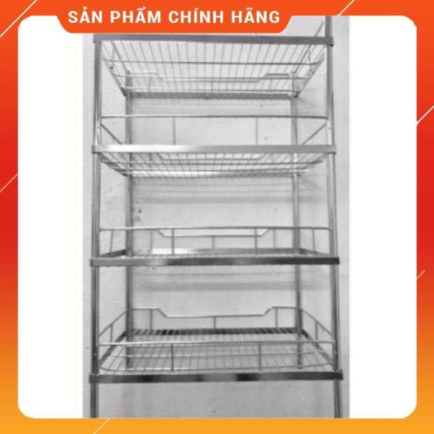 Siêu Sale Kệ inox 304 đa năng 30x70x4 tầng úp chén dĩa, ly