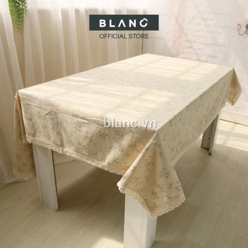 Khăn Trải Bàn Linen BLANC'