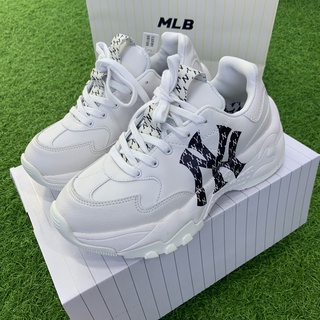 [GG STORE]Giày Sneaker MLB Monogram Đen| MLB NY Monogram Chữ NHỏ