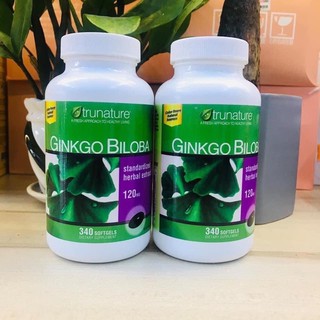 Viên uống giúp tăng cường tuần hoàn não Ginkgo Biloba Hộp 300 viên của Mỹ