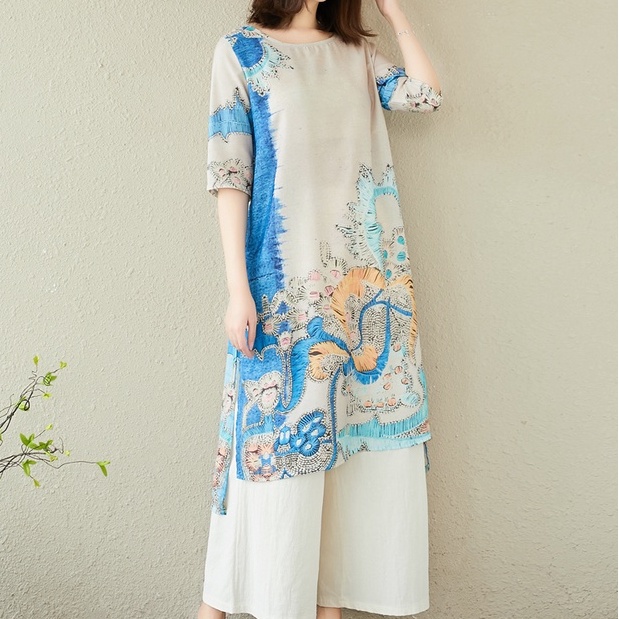 ☻ L O T U S ☻ Bộ Đồ Thời Trang Plus Size Phong Cách Cổ Điển CAL1684
