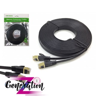 CÁP MẠNG CAT 7 SSTP ĐÚC SẴN 2 ĐẦU KM KC714 DẸP DÀI 10M - KC716 DÀI 20M