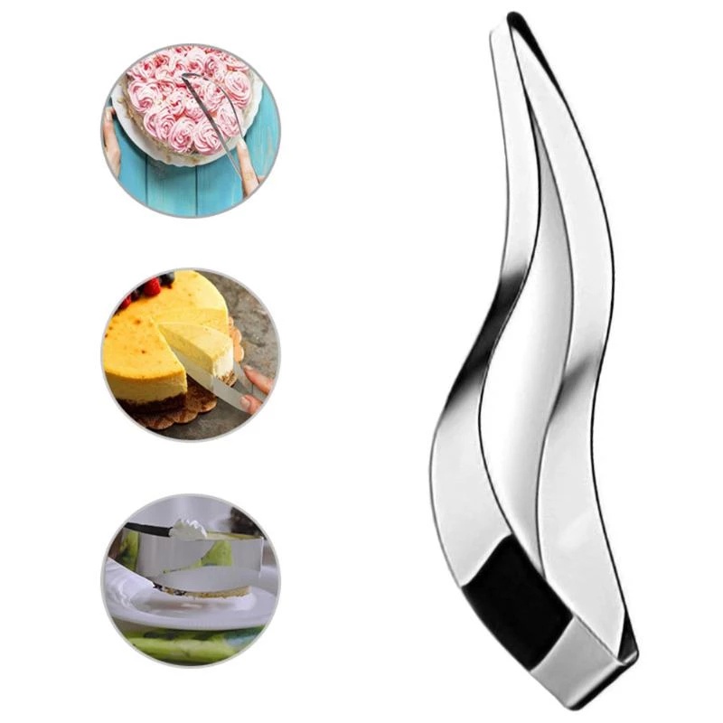 Dụng Cụ Kẹp Cắt Bánh Bằng Thép Không Gỉ