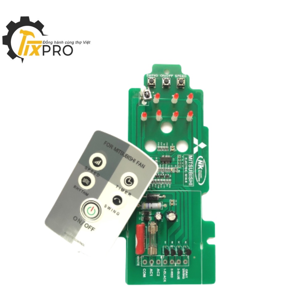 Mạch quạt Mitsubishi treo tường W16-R