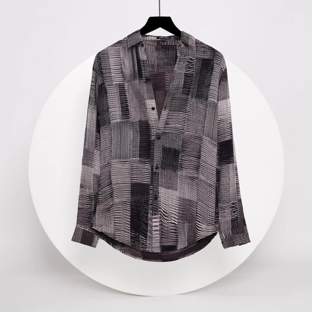 Áo sơ mi nam vải lụa cao cấp S67