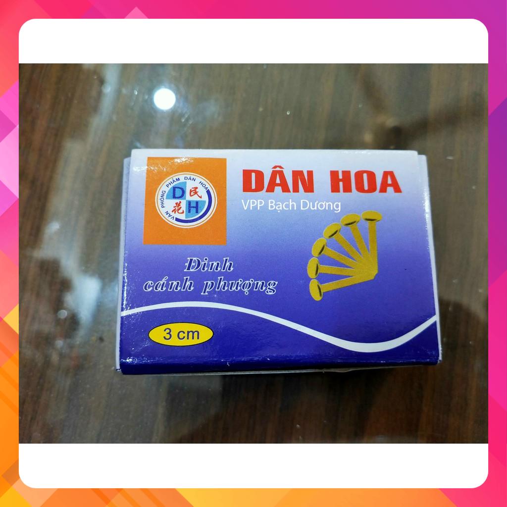 Đinh cánh phượng 3cm Dân Hoa- hộp