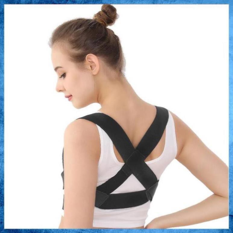 AOLIKES AL 3109 (1 cái), Đai cố định xương đòn, chỉnh gù lưng, vẹo cột sống, nâng vòng 1, chính hãng