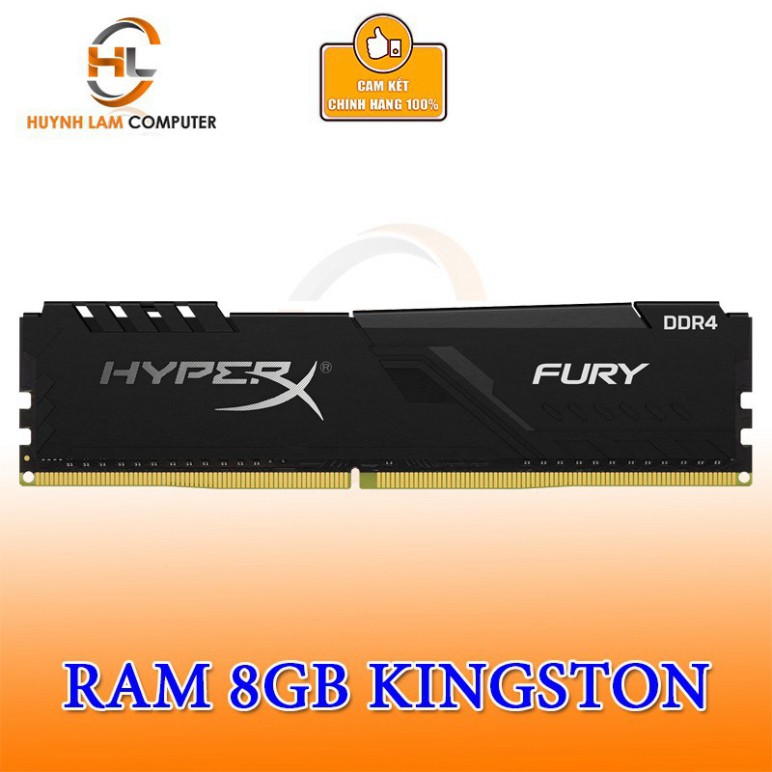 PO MAAD Ram 8GB Kingston Hyper Fury DDR4 2666MHZ Tản Đen Viết Sơn phân phối 13 PO | BigBuy360 - bigbuy360.vn