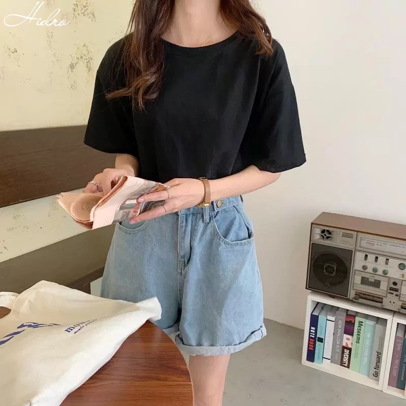 Áo thun Unisex Basic Tee phông trơn form rộng