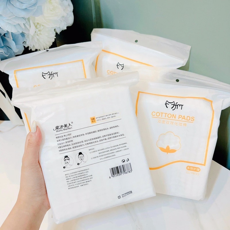 Bông tẩy trang bịch 222 miếng