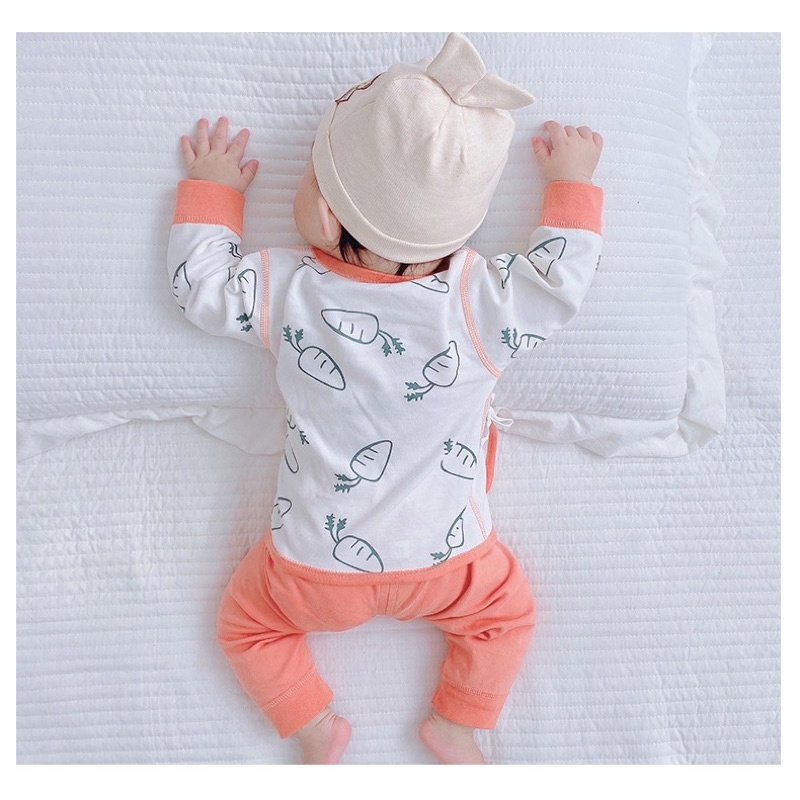 Bộ quần áo cho bé sơ sinh Jasmine Baby phong cách Nhật Bản