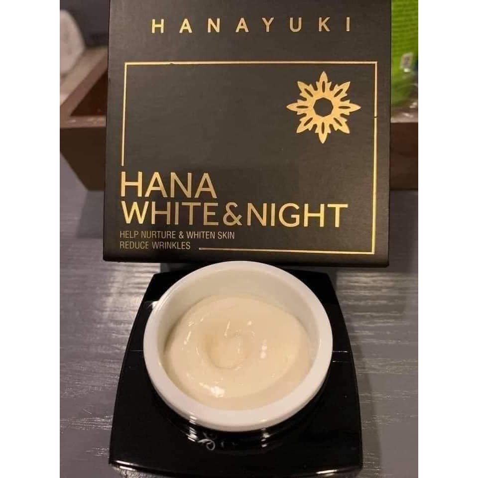 Kem Dưỡng Da Ban Đêm Hana White Night HANAYUKI