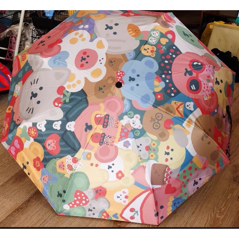 Ô, dù gấp gọn che nắng, mưa cầm tay  ngộ nghĩnh