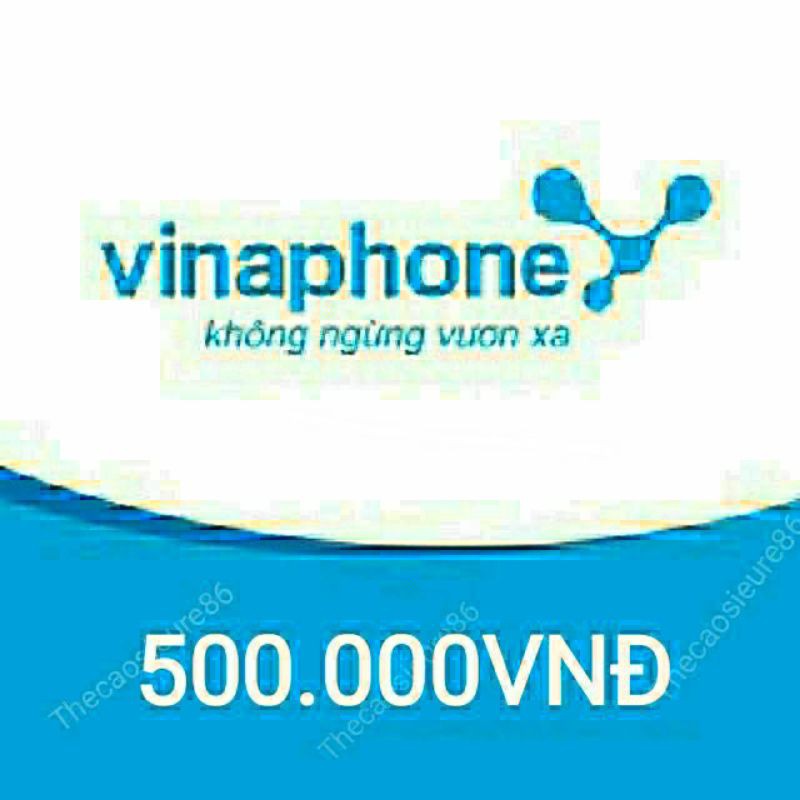 Thẻ vinaphone 500k