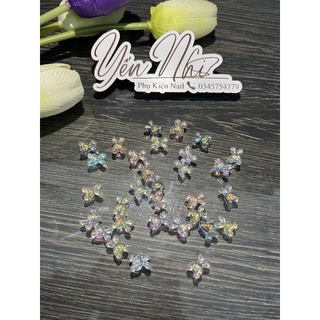 Set 30 phụ kiện thỏ trang trí móng