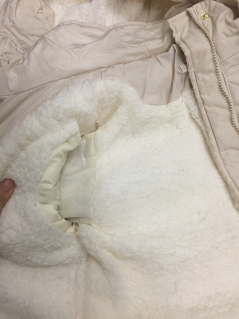 Phao lông cừu thần thánh (sẵn đen 2XL)