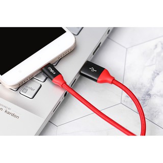 Cáp sạc micro 1m evalu LTM - 01 đen