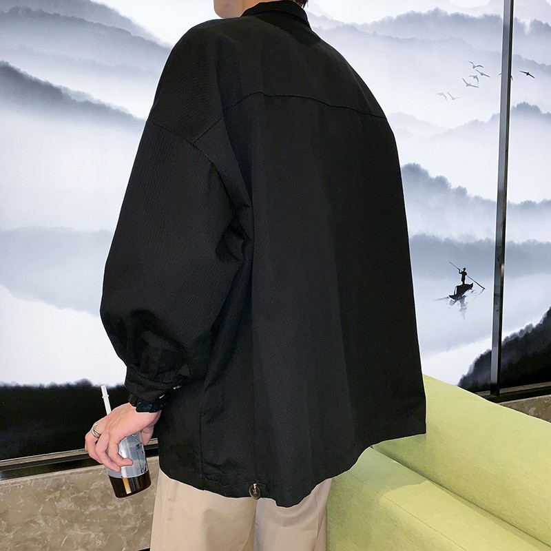 Áo khoác Nam dáng rộng Hàn Quốc