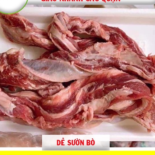 500g Dẻ sườn bò tươi ngon