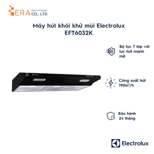 Máy Hút Mùi Electrolux EFT6032K