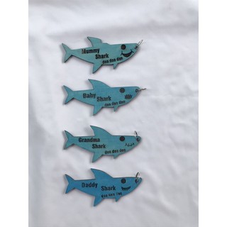 Móc khóa baby shark