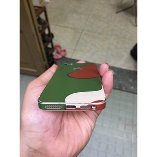 combo 2 bộ skin màu camo cho iphone 5 / 5s