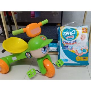 (Tặng kèm bộ câu cá) Khi mua 4 bịch quần Bino sản xuất theo công nghệ tiên tiến  Nhật Bản có đủ size M60 L54 XL48 XXL44