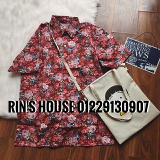 Áo sơ mi hoạ tiết vintage