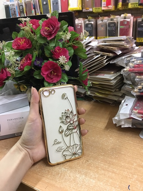 Ốp Oppo F3/ A77 ĐÍNH ĐÁ