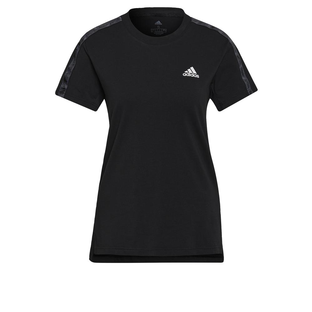 Áo Tee adidas TRAINING Nữ AEROREADY Designed 2 Move Cotton Touch Tee Màu đen GS1354