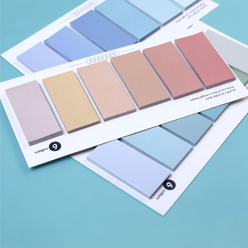 Set 120 Giấy Ghi Chú Nhiều Màu Dễ Thương Cho Học Sinh