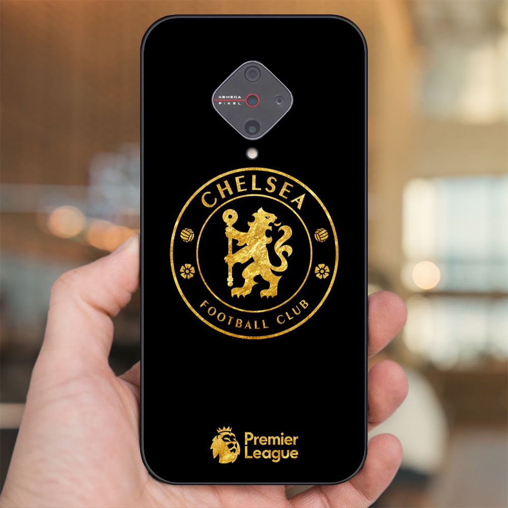 Ốp lưng Vivo S1 Pro viền đen in hình Chelsea FC