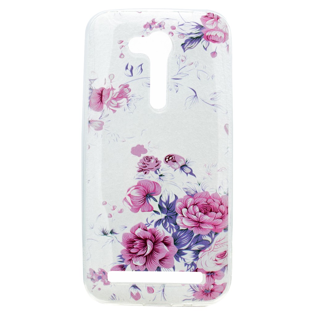 For ASUS Zenfone Go(4.5") ZB452KG Flower Flexible Soft TPU Case Cover