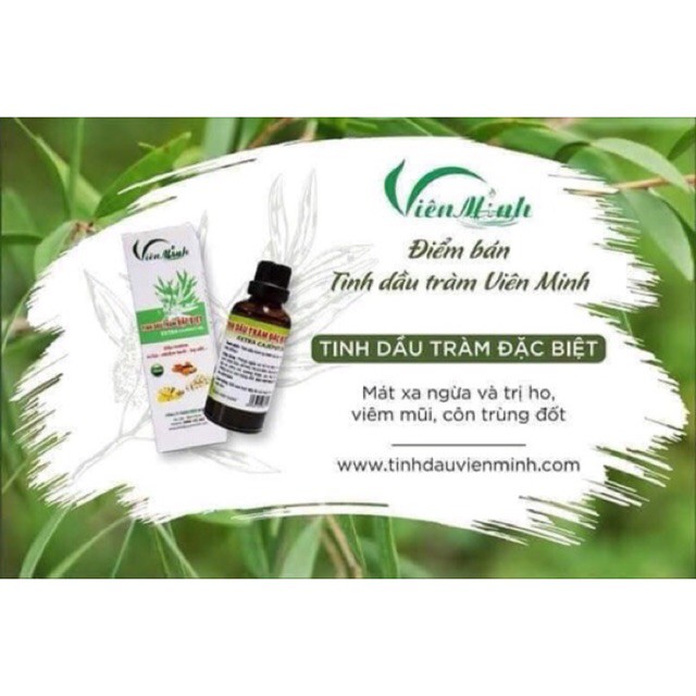 Tinh dầu tràm nguyên chất Viên Minh.
