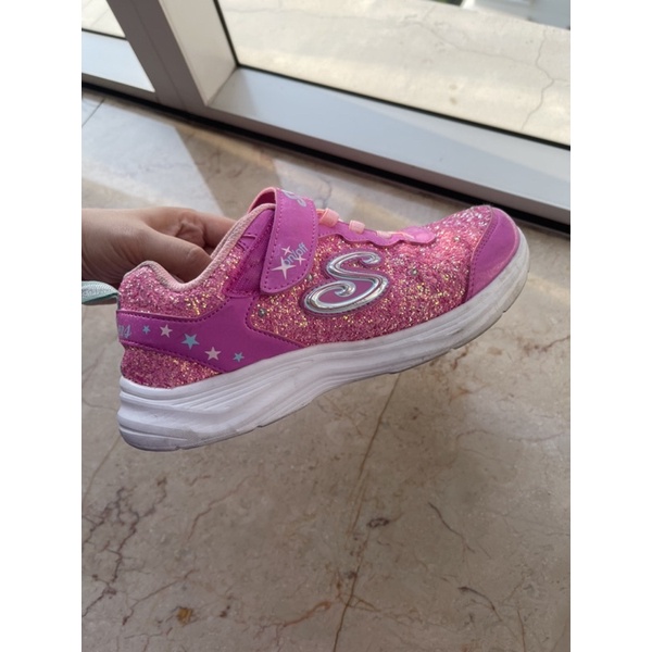🇺🇸Giày thể thao  hiệu Sketchers  có đèn cho bé gái size 36 🇺🇸