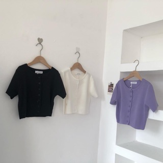 Áo croptop basic 3 màu