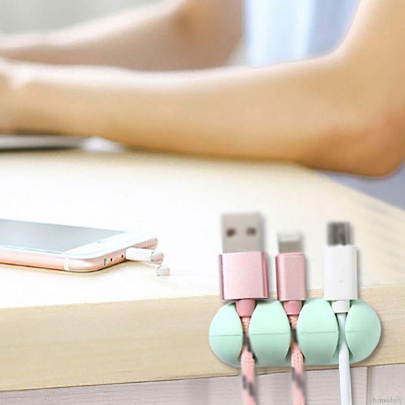 Phụ kiện kẹp giữ dây cáp ngăn nắp tiện dụng đa năng