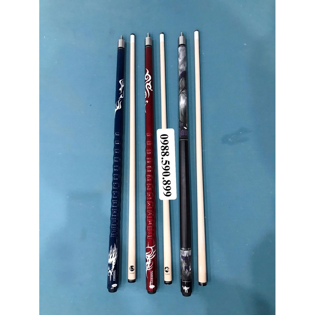 Cơ Gậy Bi-a Cuesoul với trọng lượng 21oz sẽ nặng hơn và đầm tay so với các gậy phổ thông