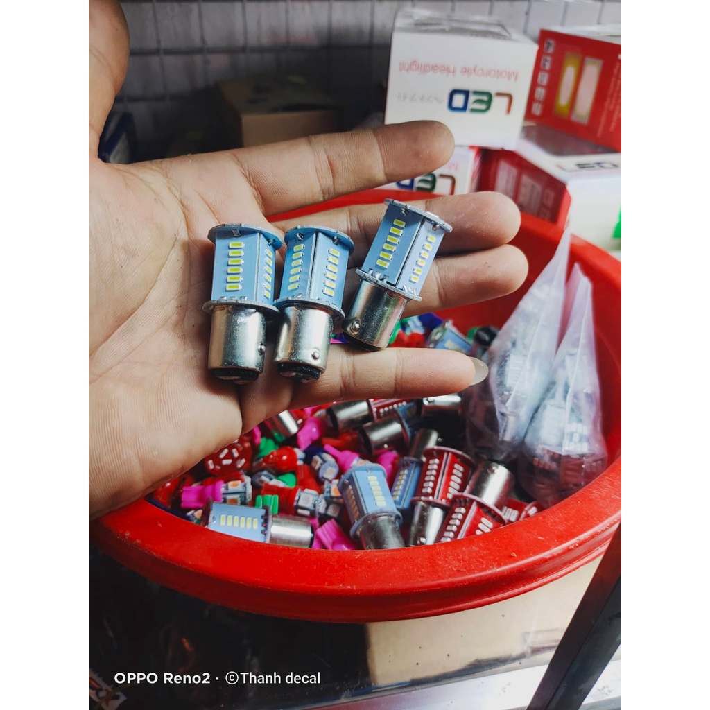 Bóng nháy hậu stop , kiểu audi , lắp sirius 110 , sirius 50 , ex 135 , 5 số , raider , satria , cho tất cả xe sài bóng