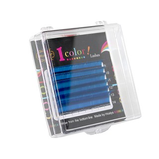 Lông Mi Nối-Mi Volume Màu Hoalys EC-01-Mi cao cấp màu sắc chân thực, độ cong C, dày 0.07, dài mix (9-14)mm, gồm 17 màu