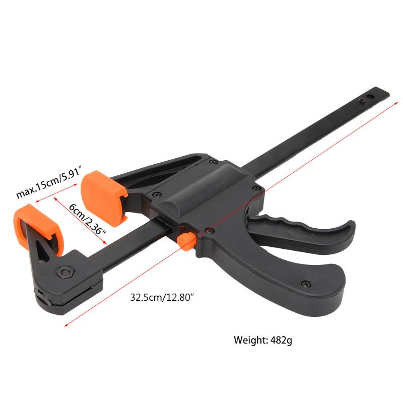 Kẹp Gỗ 6 Inch Tháo Gỡ Nhanh Chuyên Dụng