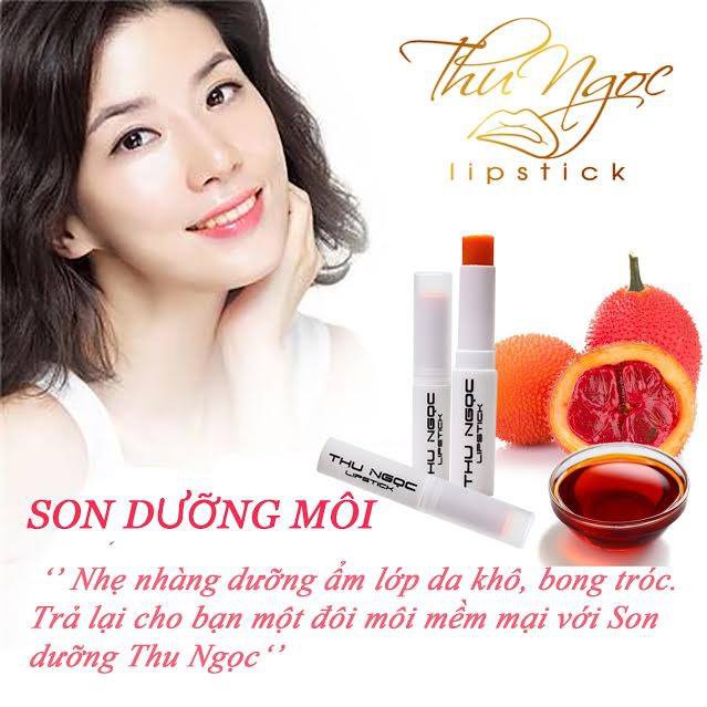 Son gấc dưỡng môi Thu Ngọc