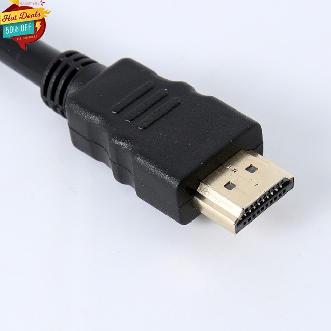 2 Port HDMI Splitter 1 In 2 Out Male to Femal Video Cable Adapter hdmi Switch Converter For Audio TV DVD