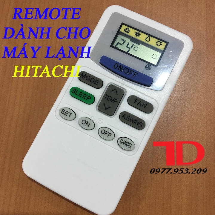 Remote máy lạnh, điều khiển dành cho máy lạnh HITACHI