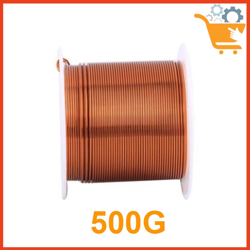 Dây Đồng Quấn Biến Áp, Quấn Motor kích thước nào cũng có 500G/1 cuộn