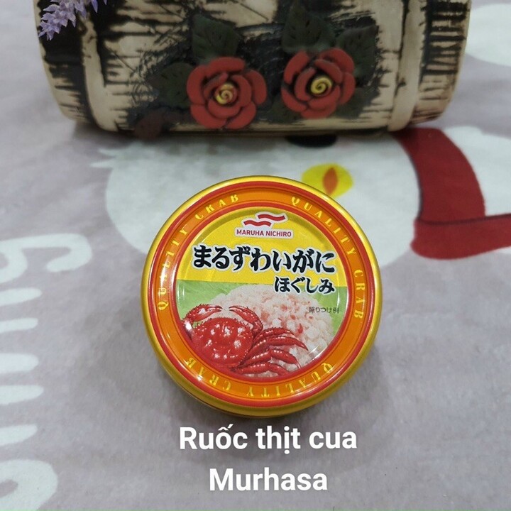 Ruốc cá hồi, ruốc trứng cá tuyết, ruốc cua, ruốc gà cho bé ăn dặm