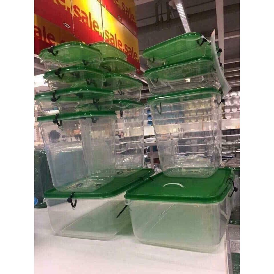 Combo Bộ hộp 17 món đựng thực phẩm bảo quản tủ lạnh tiện dụng cho gia đình | BigBuy360 - bigbuy360.vn