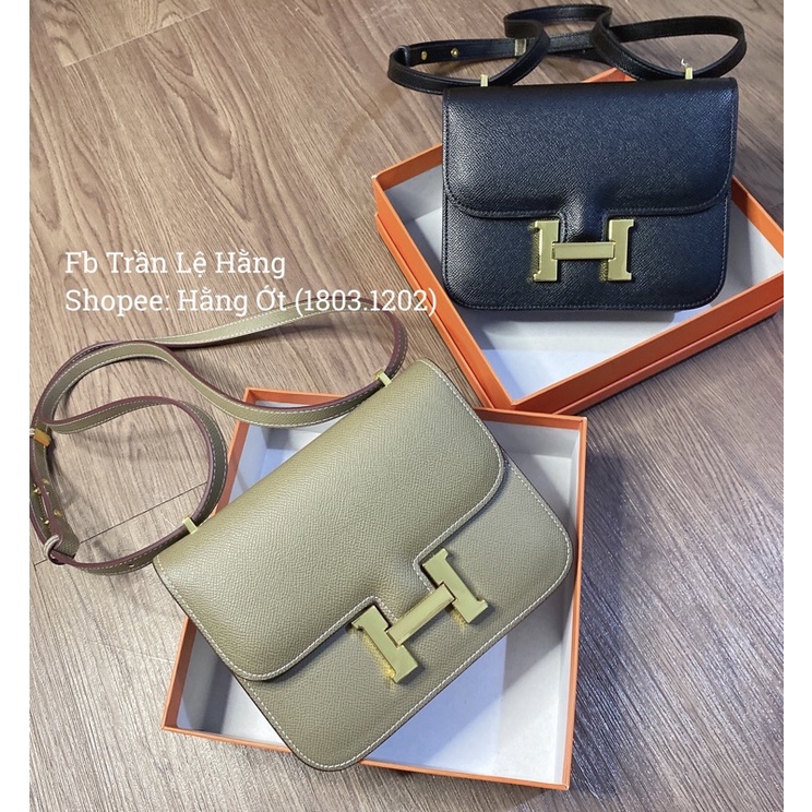 Túi chữ H size mini 19cm full hộp